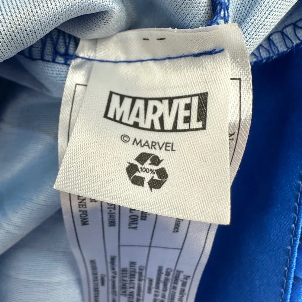 Disney Store Captain Marvel Costume Jacket with Gauntlets Kids Size 7/8 NWT Red - Picture 10 of 13